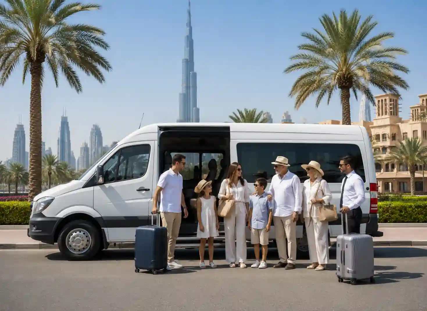 Family Trip & Private Group Travel - Rideway Passenger Transport Dubai
