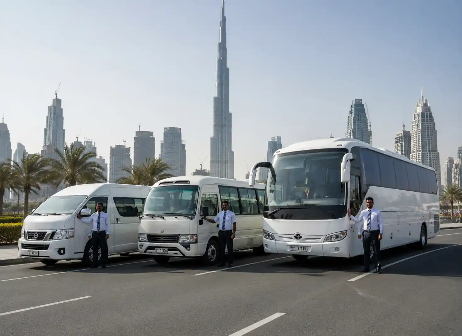 Staff Transportation Service - Rideway Passenger Transport Dubai