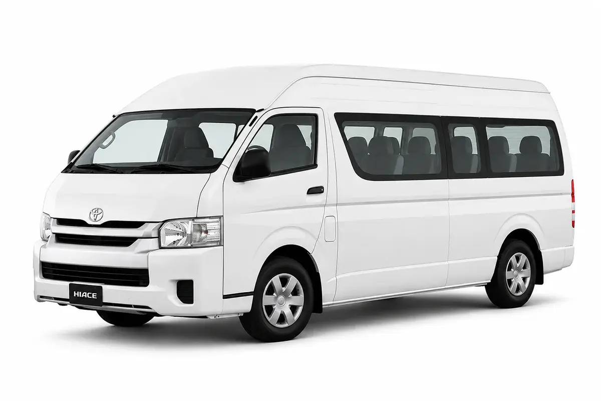 14-Seater Hiace Rental Dubai by Rideway Passenger Transport